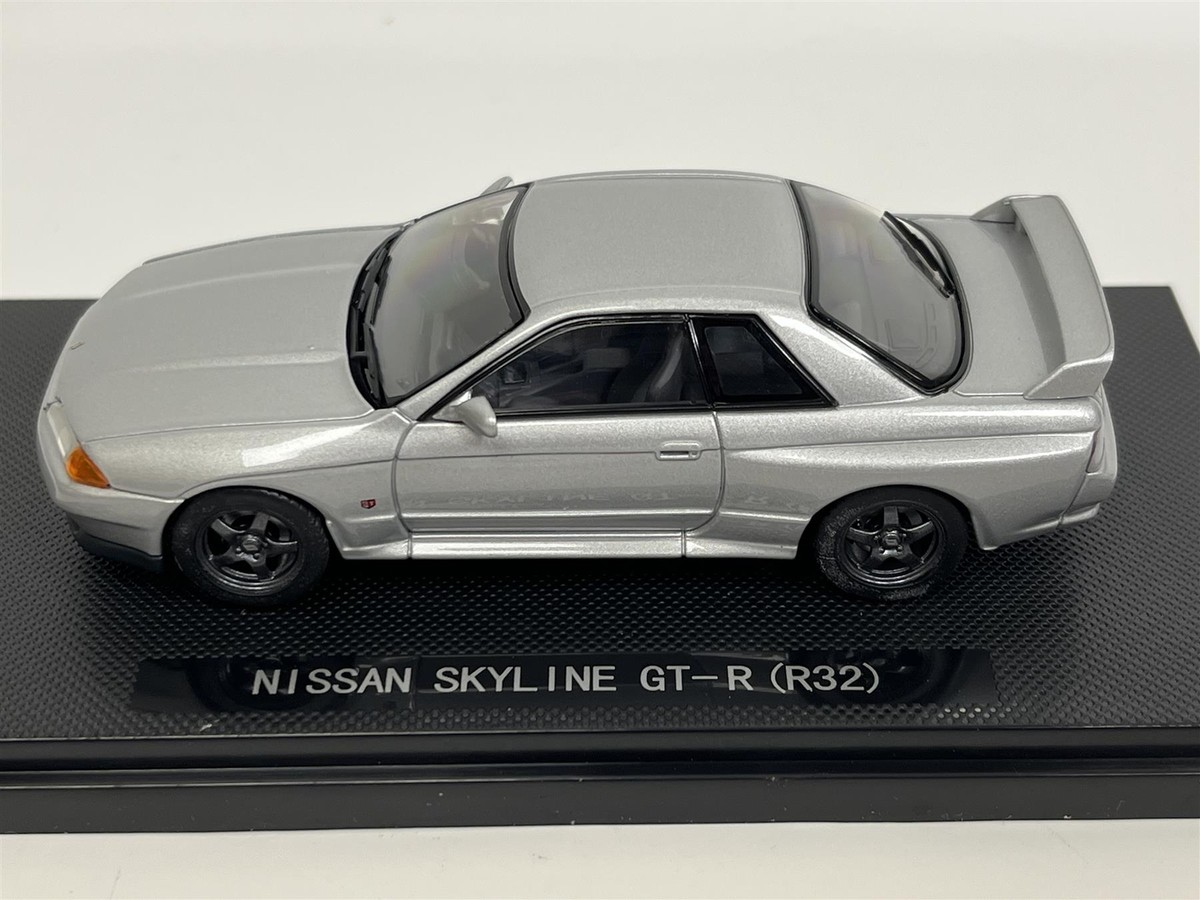 Nissan Skyline GT R R32 Silver 1:43 Ebbro 761 | eBay