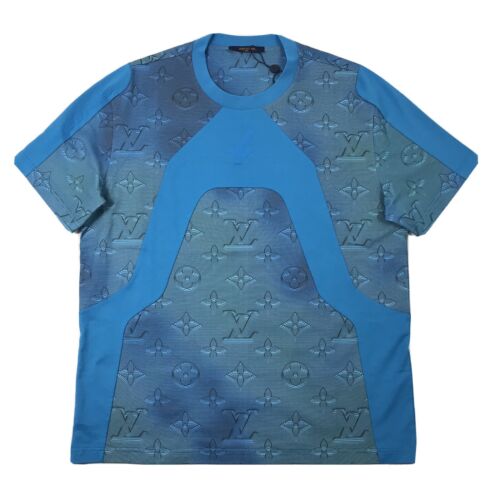 大特価アウトレット LOUIS Debossed VUITTON T-Shirt Tシャツ XXL