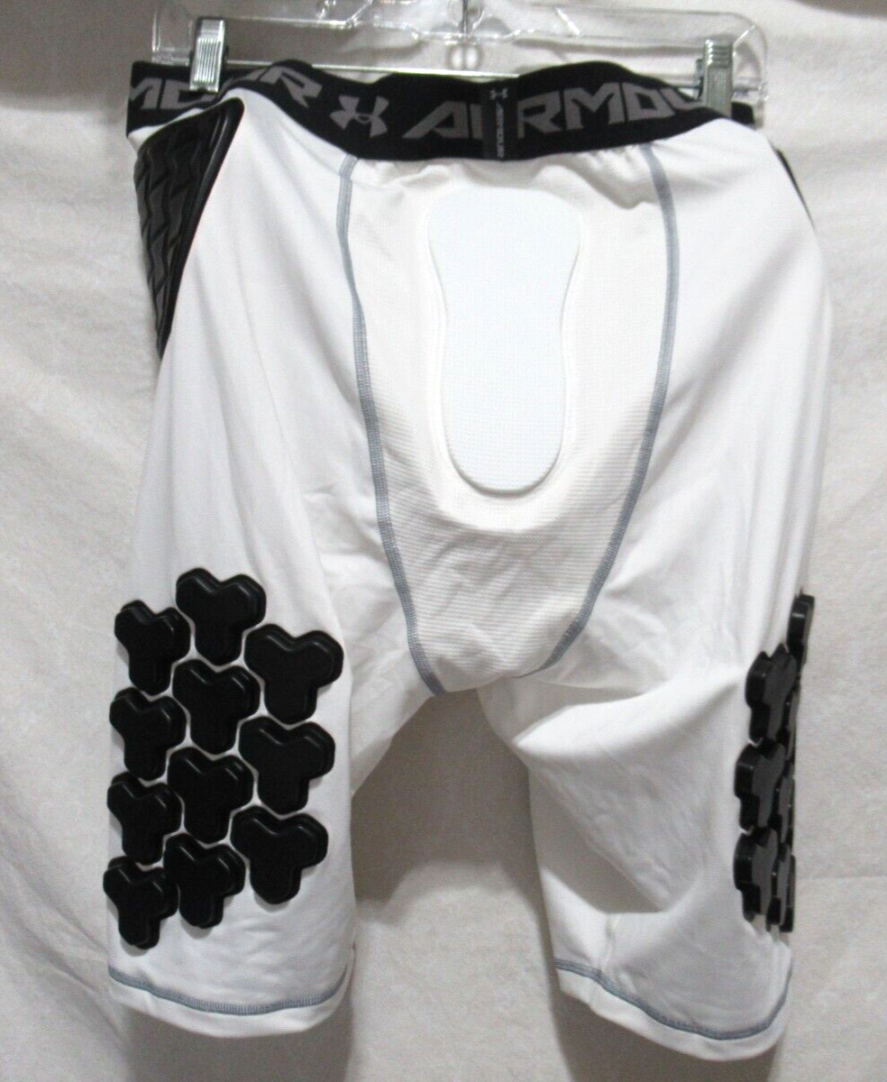 Under Armour Men's 2XL White Gameday 7Pad Football Compression Girdle