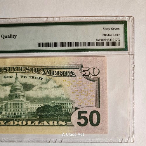 2019 Apollo 11 50th Anv Currency Set PMG 67 EPQ PMG ERROR read description T8735 - Picture 11 of 12