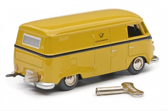 SCHUCO wind-up Micro Racer 1029 Volkswagen VW T1 POST Limited