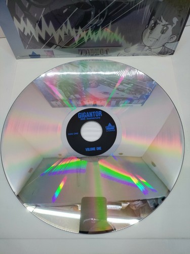 Gigantor 30th Anniversary Vol.1 Laserdisc LD 1994 CLV B&W - Picture 3 of 11