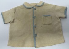 Vintage Infant Boys Toddler Knit Shirt Laine Peignee et Rhovyl 40C F