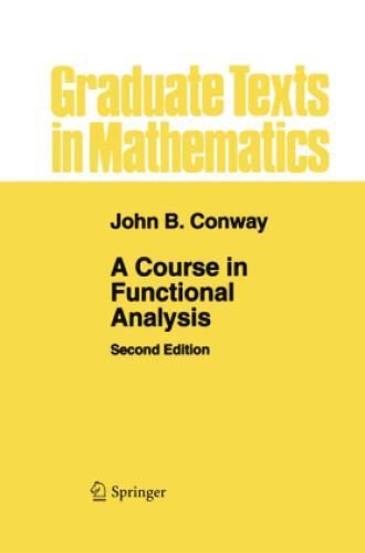 Thumbnail - A Course In Functional Analysis 1980