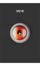  Dollmore 00AK BJD Eyes 12mm - Omga Flat Round Glass Eyes VE15 