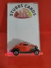 1979 Hot Wheels Hi-Rakers Red Flames 34 Ford Coupe HOT ROD Hong Kong Vintage Car