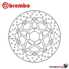 Brembo Gold Series front floating brake disc for Honda CB400N 1982-1988