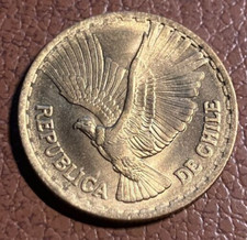 elf Chile 5 Centesimos 1965 Condor Bird