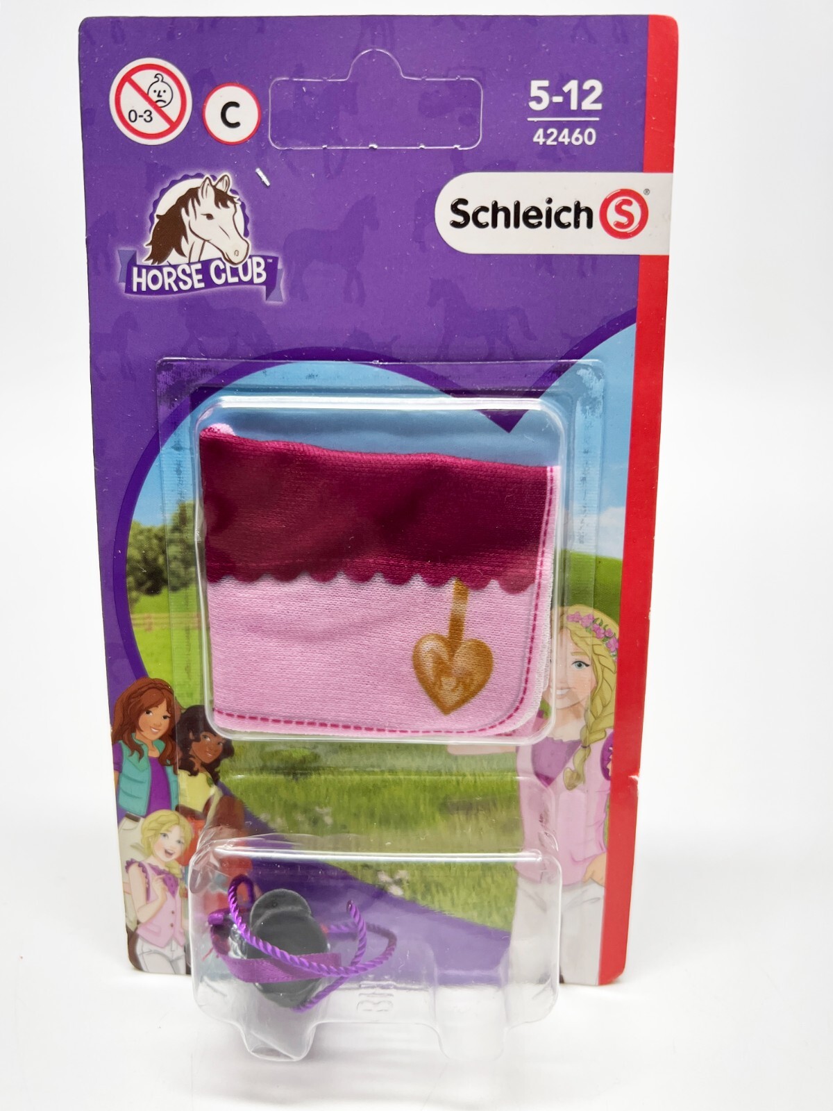 SCHLEICH Horse Club Blanket & Halter for Sofia & Blossom Toy Figure Accessory