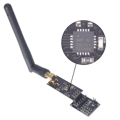 NRF24L01+  PA LNA Wireless Antenne Transceiver Modul + Breakout Board Base