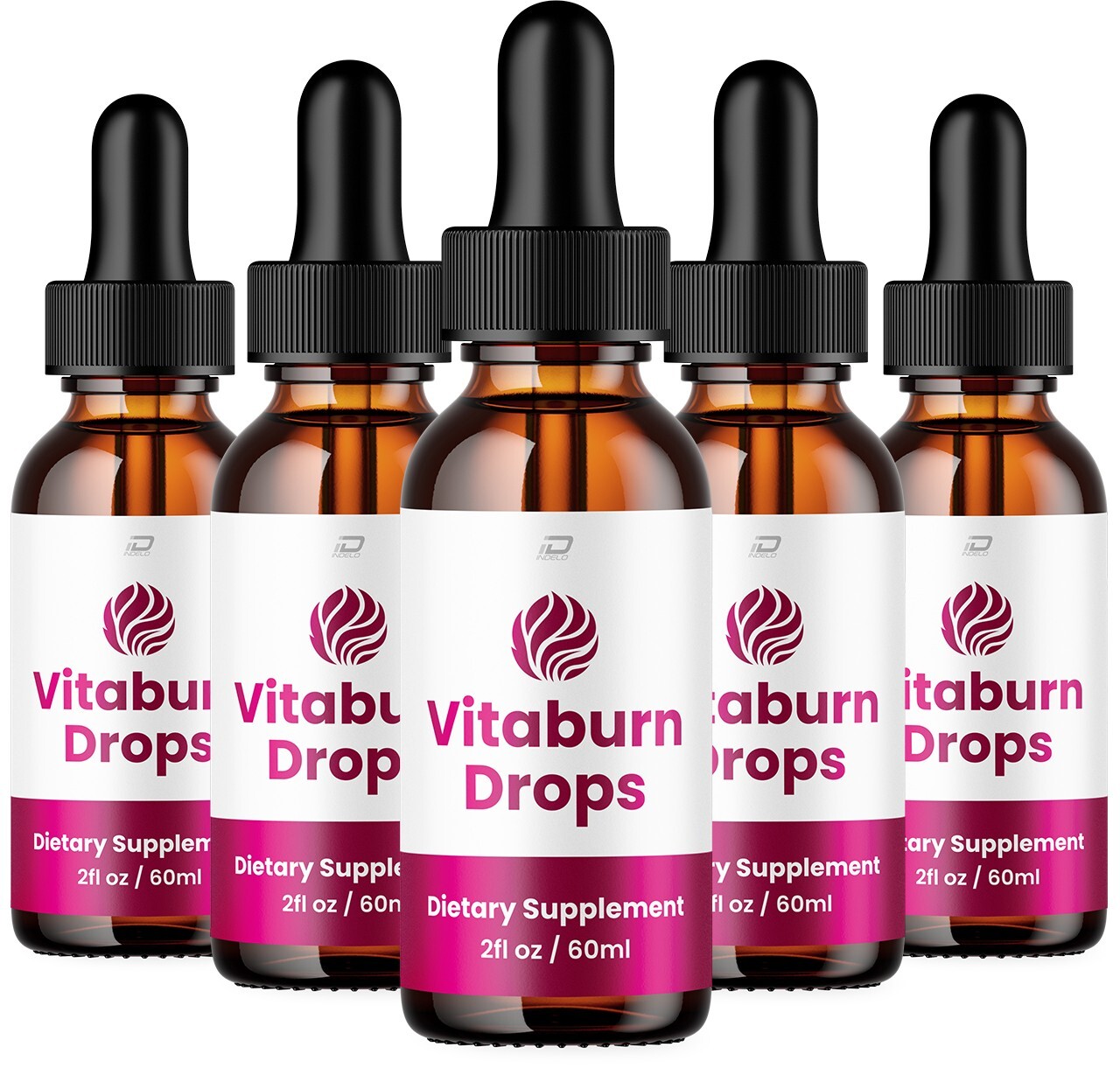 (5 Pack) Vitaburn Drops – VitaburnDrops Extra Strength All Natural Healthy
