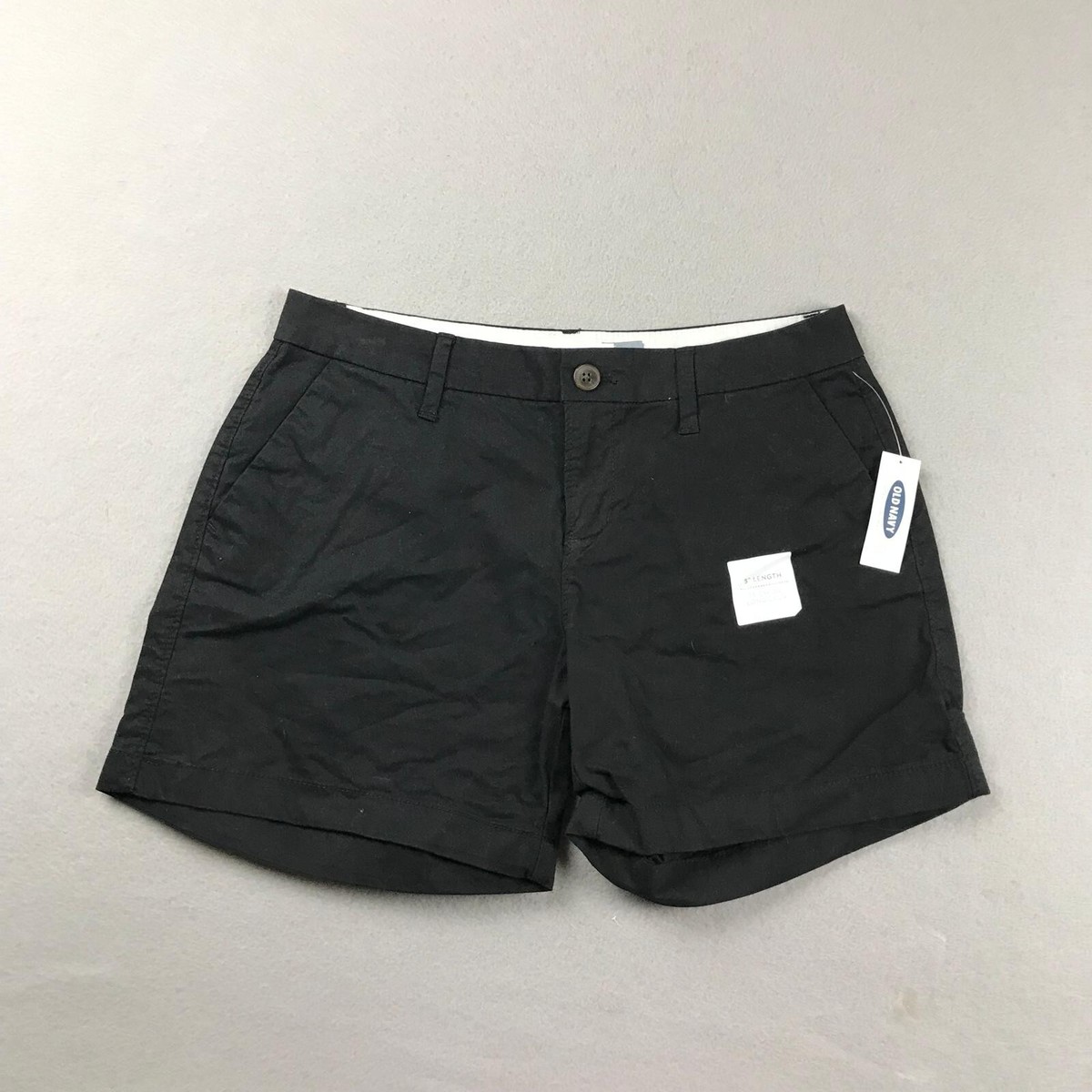 Chino Shorts Old Navy Black Bermuda Shorts OLD NAVY Cotton Shorts