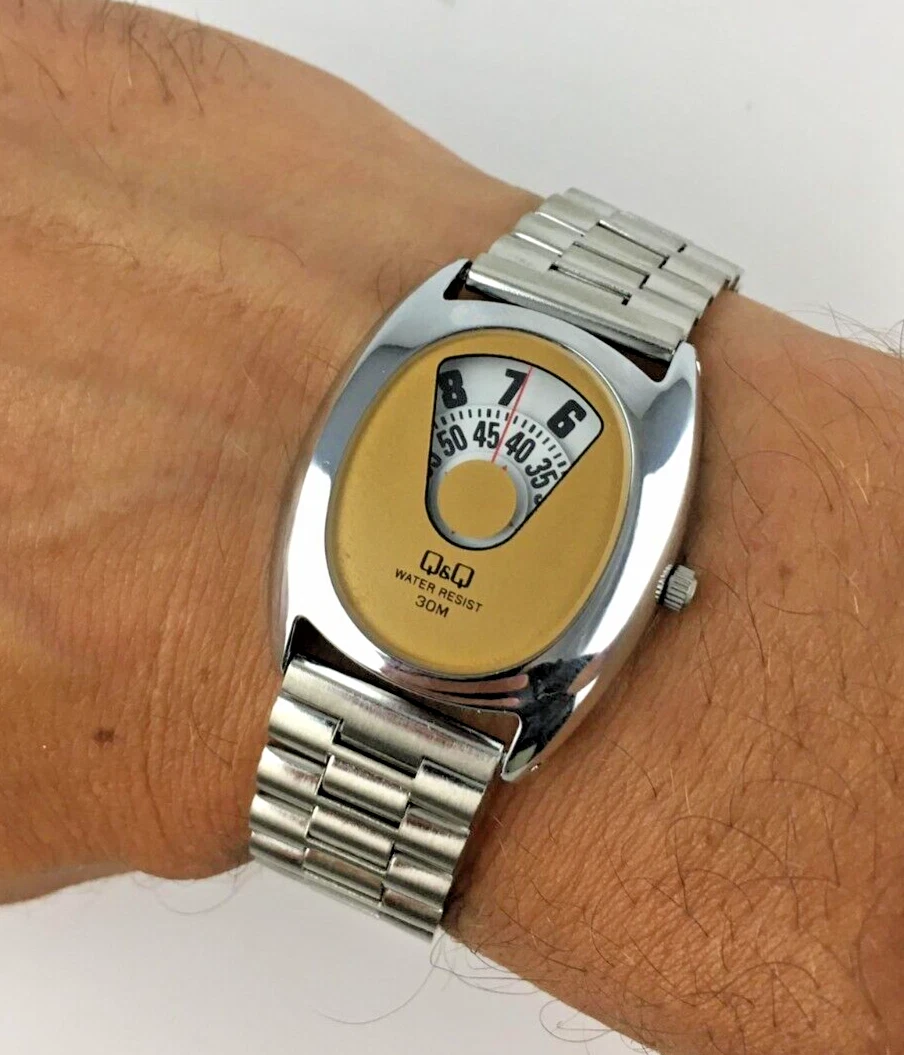 Q Q BY Citizen Salterello Watch Jump Japan Movement Unisex 30mm Sport Watch