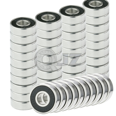 50x 608-2rs ABEC-5 Ball Bearing 8mm x 22mm x 7mm 3D Printer Prusa Mendel RepRap