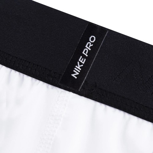 Nike Pro Kids Training Tights White. Size: Medium (FNB317-100) - Picture 3 of 4