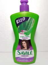 SAVILE CURLS KERATIN HAIR COMB CREAM 10.1 OZ RIZOS KERATINA CREMA MADE IN MEXICO