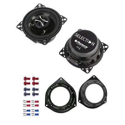 Phonocar Auto Lautsprecher Boxen 2-Wege Koax 10cm 100mm für Fiat Punto 199