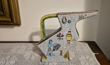 Vaso Ceramica S.Volpi-Deruta- anni 30/40s Futurism & Space