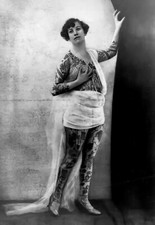 Vintage Tattoo Image 14 x 11" Photo Print
