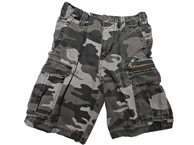 Canyon River Blues Gray Camo Cargo Heavier Fabric Shorts size