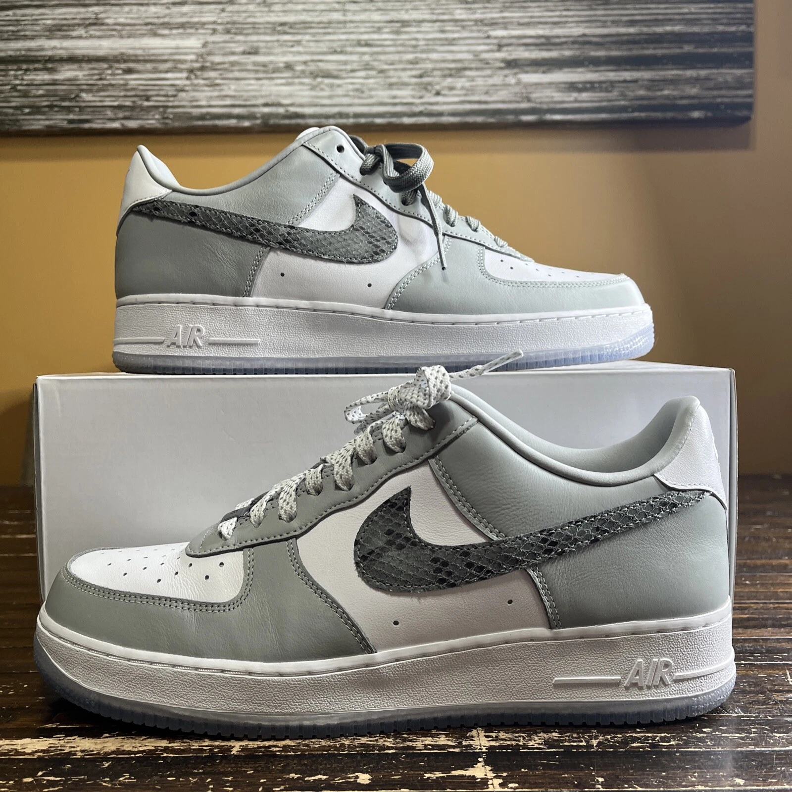 Nike ID Air Force 1 peau de serpent basse Nike By You Like AJ1 « Dior » coloris taille 11,5