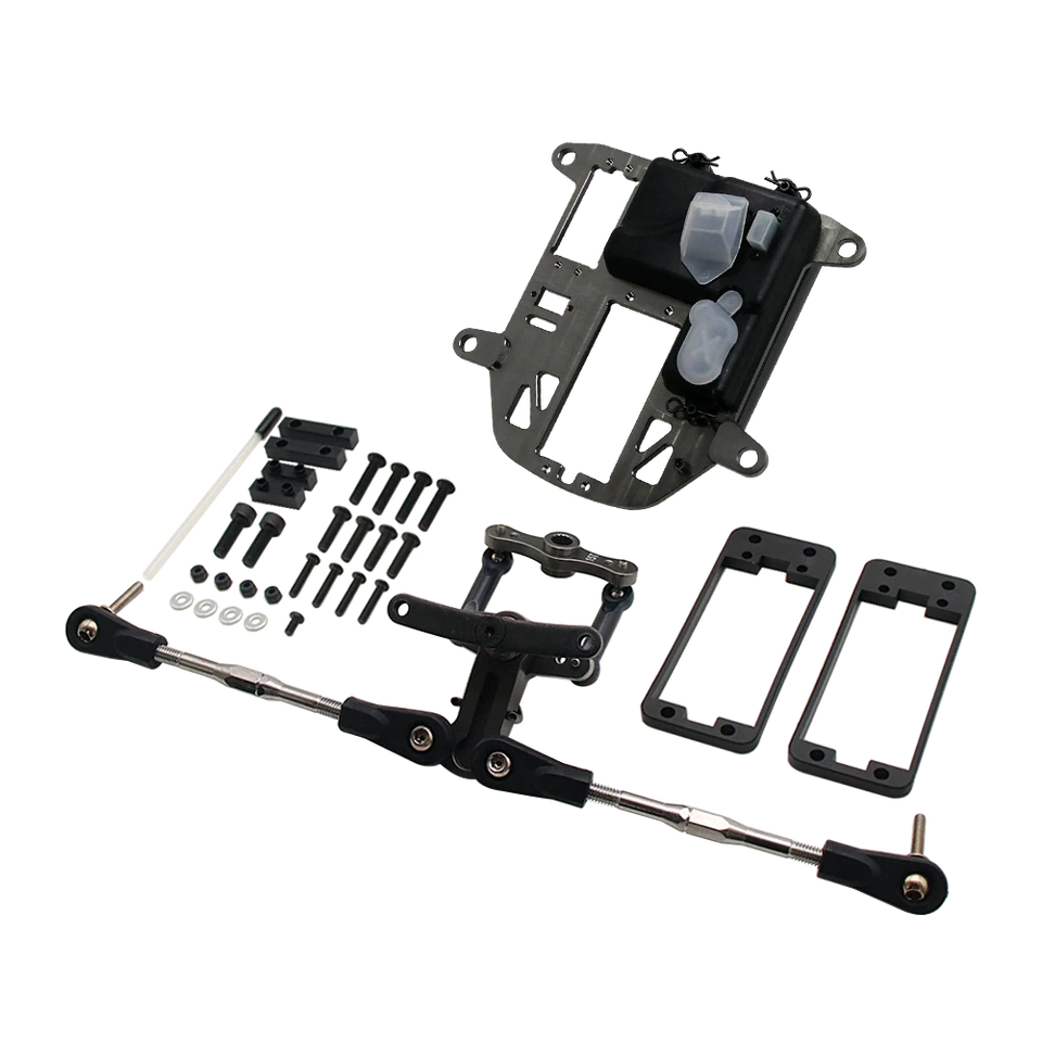 CNC Metall Kunststoffstangen Lenkungs Kits für RC 1/5 HPI Rovan BAJA 5B 5T 5SC - Bild 4 von 4