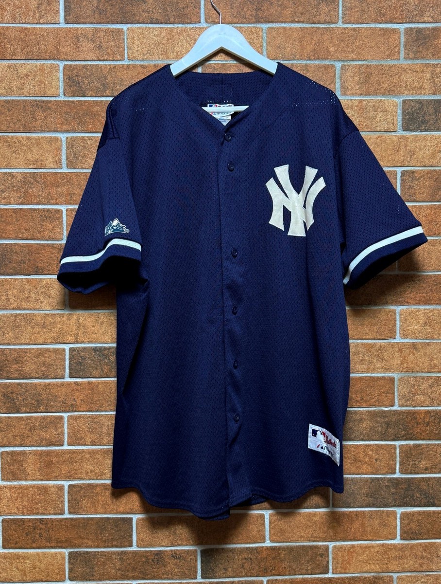 NEW YORK YANKEES MLB BASEBALL MAJESTIC AUTHENTIC JERSEY SHIRT SIZE