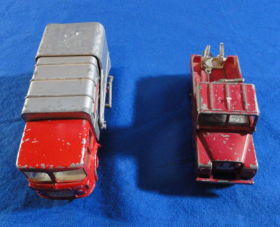 CORGI TOYS LAND ROVER 109 & LESNEY MATCHBOX SERIES KING SIZE REFUSE TRUCK BUNDLE