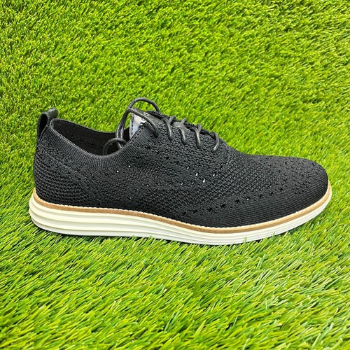 Cole Haan OriginalGrand Stitchlite Mens Size 7 Black Casual Wingtip Oxford Shoes