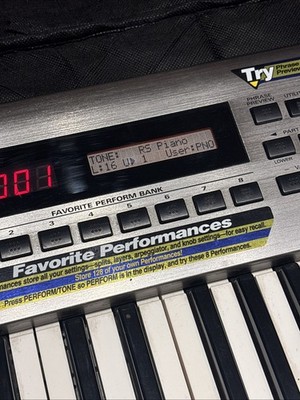 Roland RS-5 64 Voice Synthesizer Keyboard w/ Case - READ | eBay
