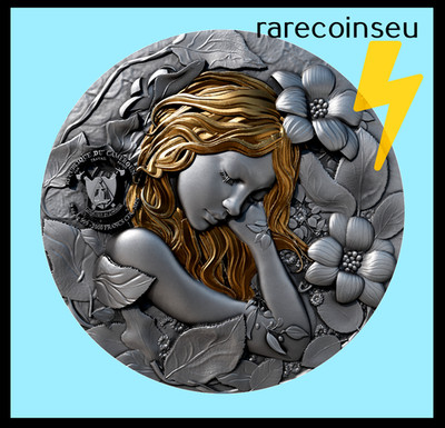 FAIRY IN MAGICLAND Magic Series 2 Oz Silver Coin 2000 Francs Cameroon 2025