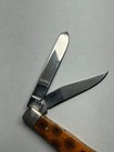 Case XX 62154 Persimmon Orange Spiders & Webs Tiny Trapper Knife — photo 6