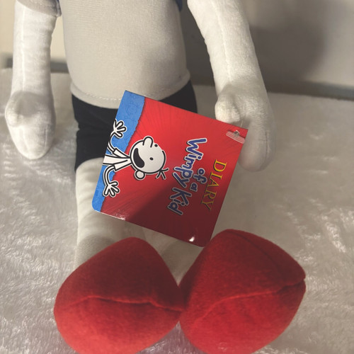 Diary of a Wimpy Kid by Jeff Kinney Plush Doll Toy Hardcover Book Education Toy - Picture 7 of 11