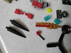 70006 LEGO LEGENDS OF CHIMA,  Cragger's Command Ship, INCOMPLETE,  Crooler Head