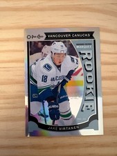 2015-16 O-Pee-Chee Update Rainbow Foil #U16 Jake Virtanen - Vancouver Canucks