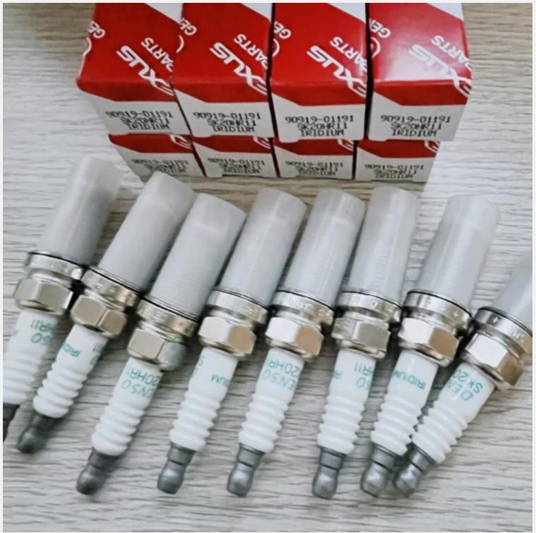 8Pcs 3421 Iridium Spark Plug 90919-01191 for Volvo Lexus 1GR-FE V6 Engin DENSO