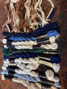 Anchor Embroidery Floss Lot Different Colors #3 New And Partials
