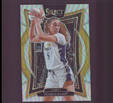 2025 Panini Select WNBA - Concourse Dearica Hamby #10 Silver Prizm
