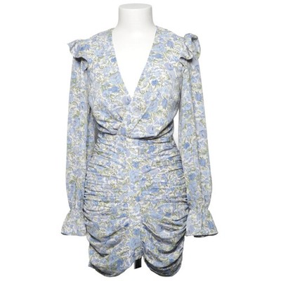 Lavish Alice, Kleid, Größe: 34, Blau/Mehrfarbig, Elasthan/Polyester, Blumen #g1m