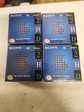 Sony Micro 3.5" Floppy Disc IBM Formatted Double Sided 10MFD-2HD 40 Pack Sealed