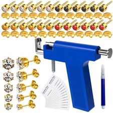 Ear Piercing, Reusable Ear Piercing Kit, Package Includes 24 pcs Surgical