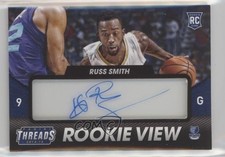 2014-15 Panini Threads Rookie View Auto Russ Smith #1 Auto pu3