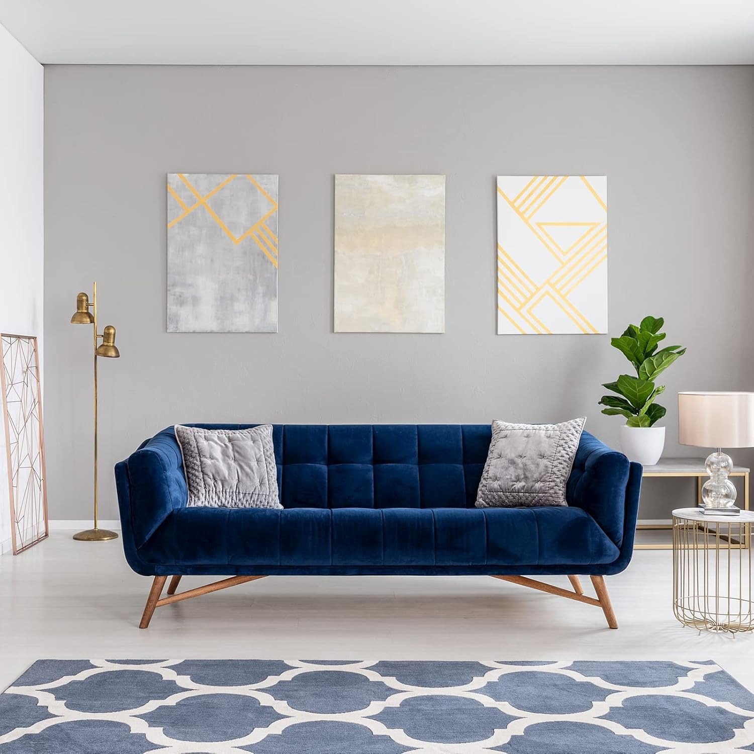 Gold Tone Metalized Tape 1/2 Inch X 55 Yards Decor Tape for Detailing Accent Wal