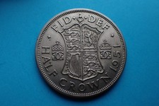 1951 George VI, Half Crown, see images.