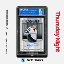 2024 UPPER DECK THE CUP #105 SHAKIR MUKHAMADULLIN ROOKIE PATCH AUTO RC /249