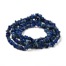 Lapis Lazuli Gemstone Bead Chips - Natural Blue Crystals - 5~8mm - 1 Strand