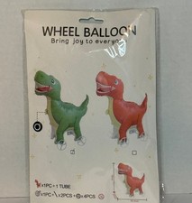 Balon na koło dinozaura zielony
