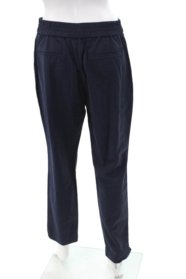 Pantalones deportivos J Crew unisex azul oscuro con cordón talla 8 Foto 3 de 4
