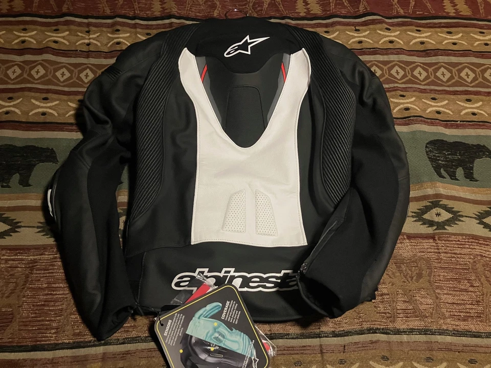 男式 Alpinestars Missile v2 黑色/白色/红色美国尺寸 38,EUR 尺寸 48 — 第 4/4 张图片