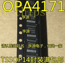 10PCS OPA4171 OPA4171AID General Purpose Operational Amplifiers OPA4171A *cm